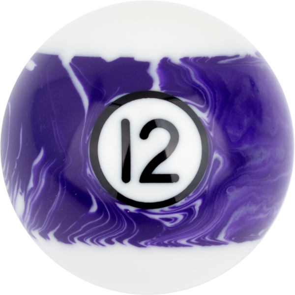 White Marble Replacement Ball - #12